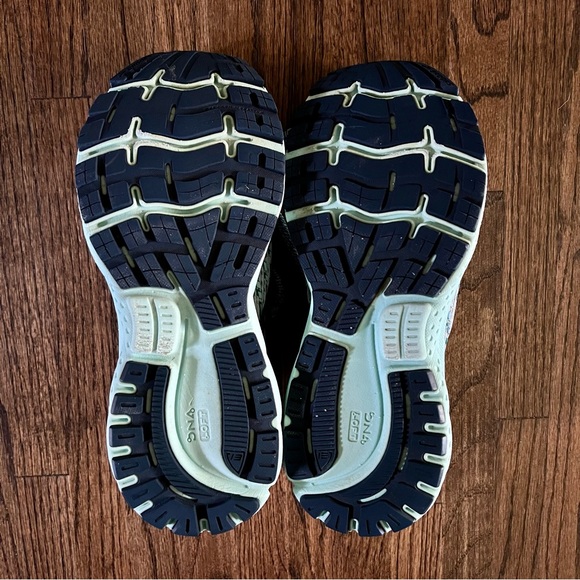 Brooks Ghost 13 Women’s Running Shoe in Grey/Navy/Parasailing - Size 9.5 - Picture 6 of 15